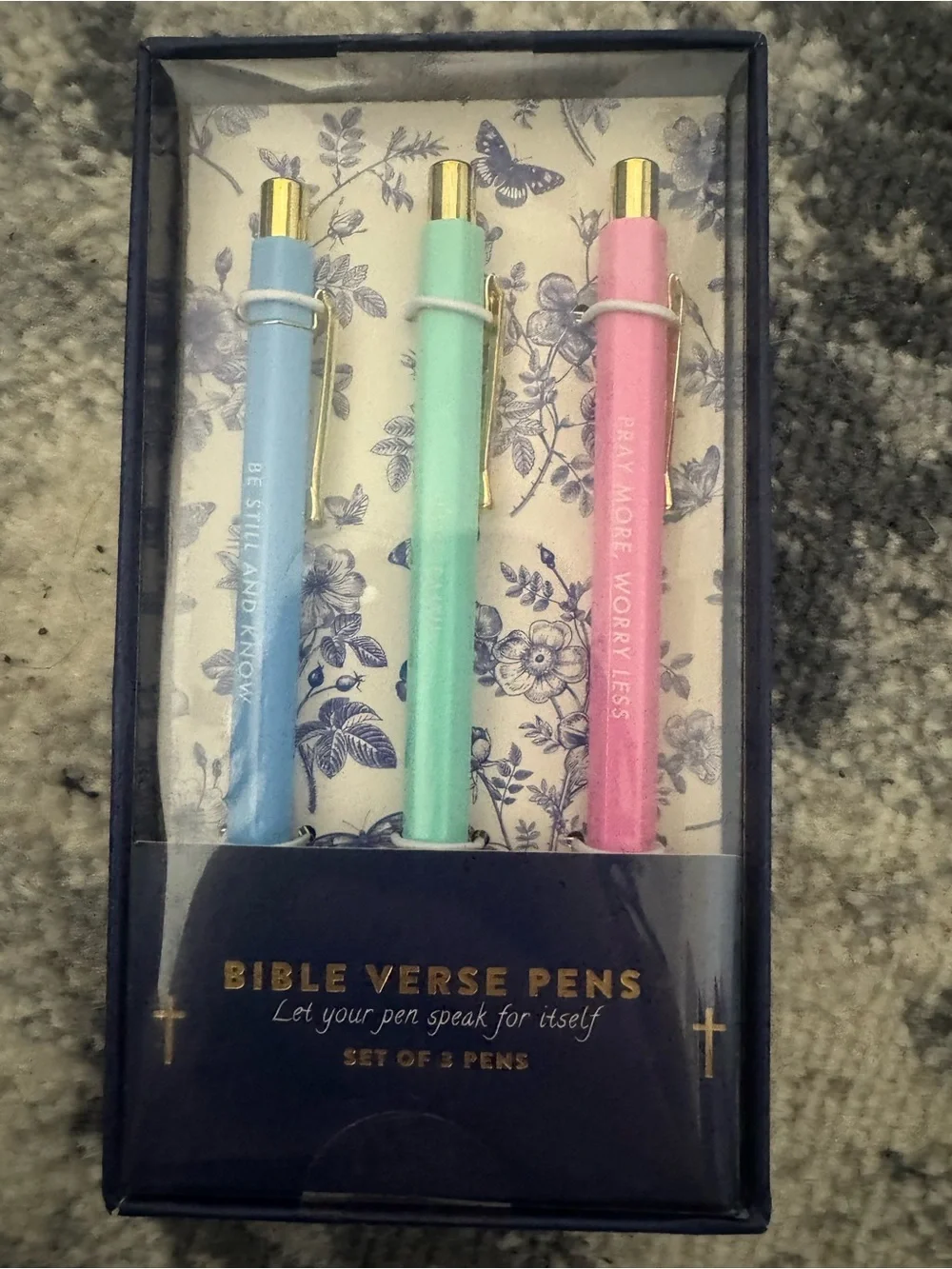 Bible Verse Pens Set of 3 - Pick 1 Set - Picture 4 of 6